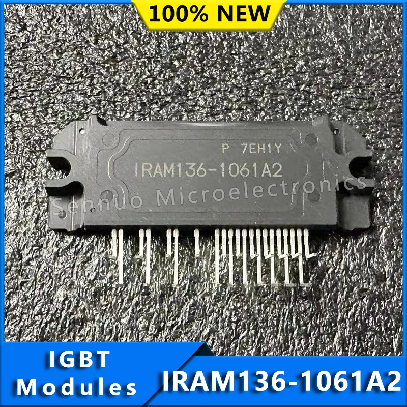 1 шт. Новый драйвер МОП-транзистора IRAM136-1061A2 IC Модуль драйвера питания IGBT 3 фазы 600 В 12 А 29-PowerSSIP модуль, 21 вывод, сформированные провода