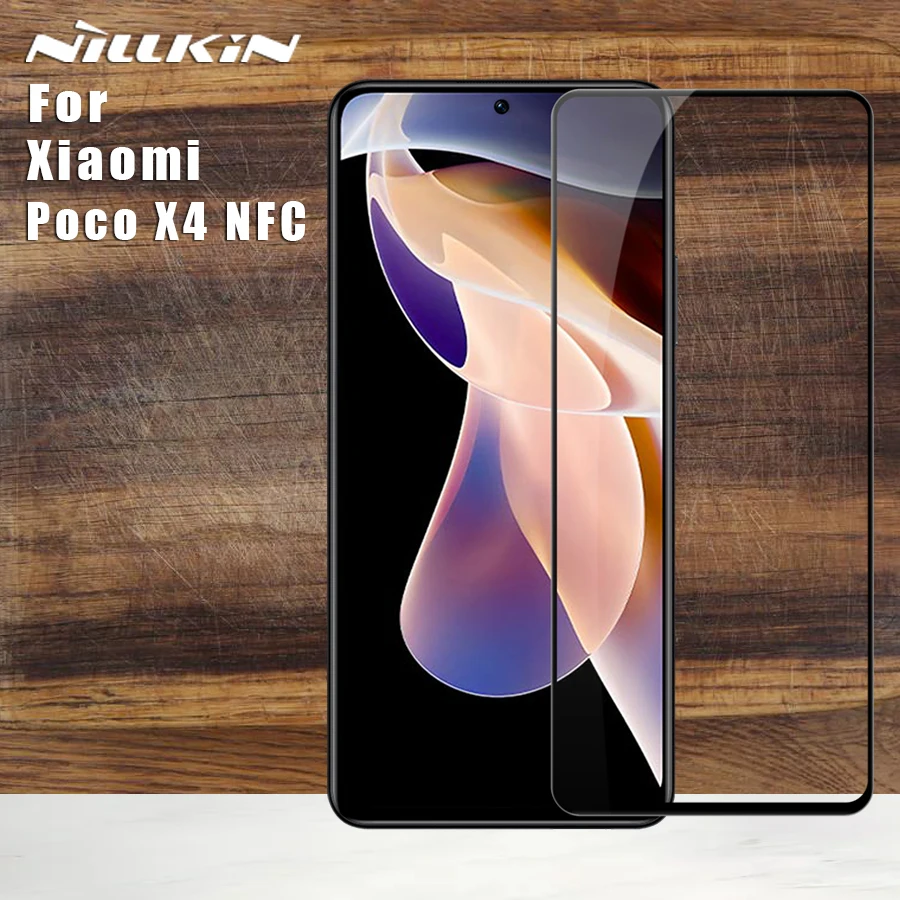 Nillkin для Xiaomi Poco M4 Pro 4G NFC Glass Закаленное стекло CP Full Cover 2.5D 9H Защитная пленка для экрана Poco M4 Pro