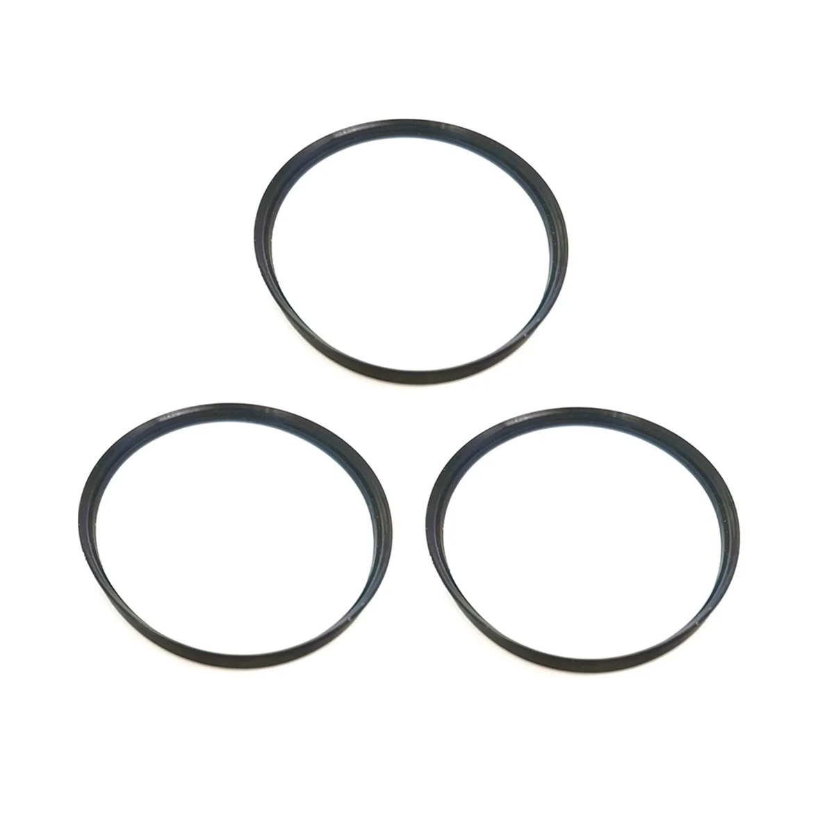 3 шт. Пыленепроницаемое байонетное уплотнительное кольцо резиновое для Canon EF 24-105 24-70 17-40 16-35 мм Ремонт объектива (черный круг)