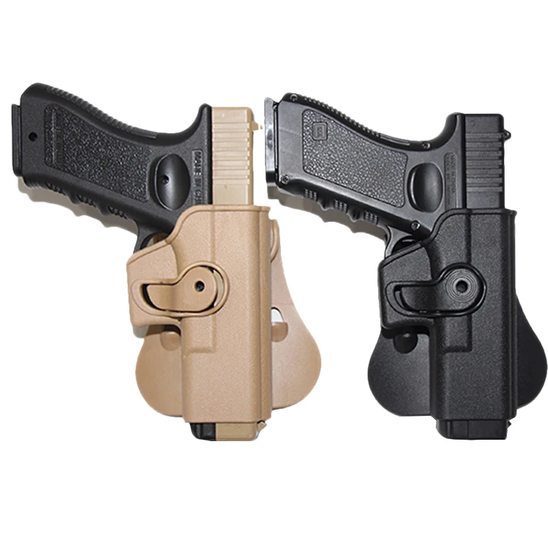Тактическая кобура для пистолета IMI Glock Пистолет Кобура для страйкбольного оружия для Gen 1-4 Glock 17 Чехол на талии с 9 мм Mag Pouch Охотничьи аксессуары