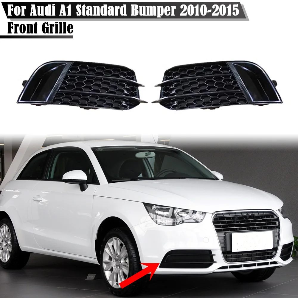  решетка радиатора переднего бампера для стандартного бампера Audi A1 2010 2011 2012 2013 2014 2015 Решетка переднего бампера противотуманной фары