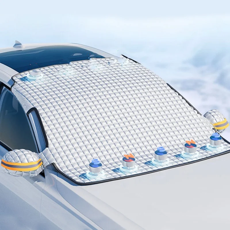 Для Nissan Altima Juke Maxima Murano Sentra Versa Xterra Толстый магнитный антизамерзающий автомобильный снегозащитный чехол лобовое стекло солнцезащитные козырьки