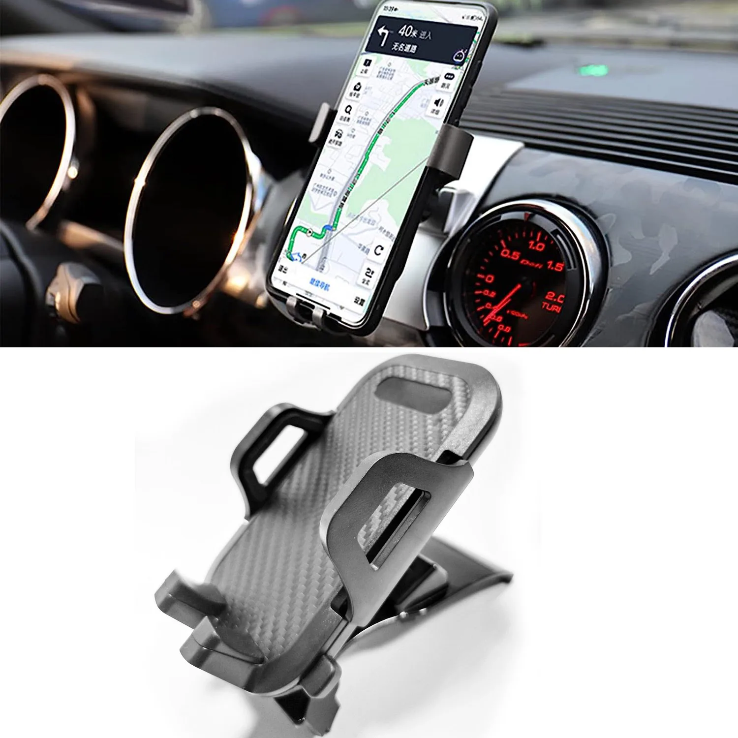 Автомобильное крепление для телефона Ford Mustang 2015-2023 Приборная панель Вентиляционное отверстие Телефон