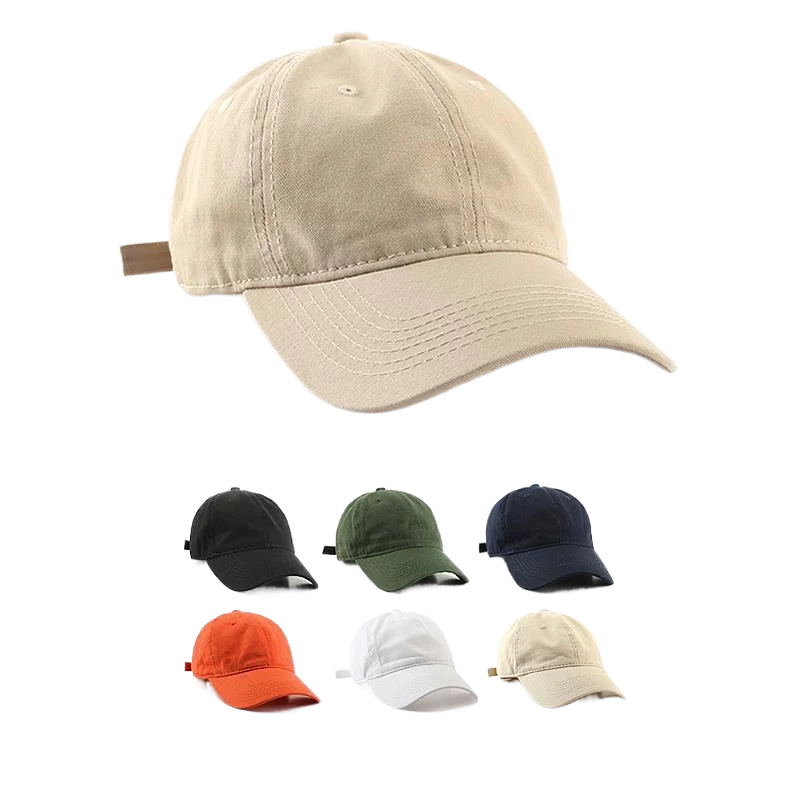 бесплатная доставка бейсболки для мужчин и женщин низкопрофильные базовые саржевые хлопковые шапки регулируемые винтаж классический папа шляпа ежедневно на открытом воздухе